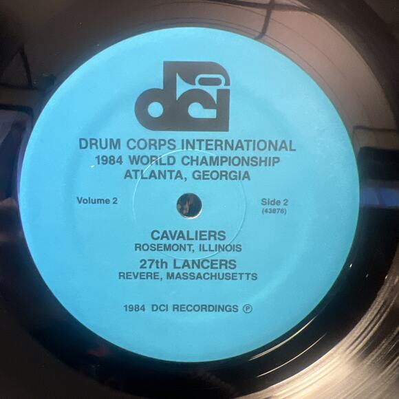 1984 DRUM CORPS INTERNATIONAL CHAMPIONSHIPS VOLS 2+3 ULTRASONIC CLEAN Vinyl EX! - Picture 8 of 12